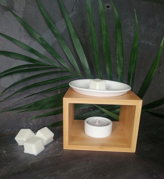 Bamboo Wax Melt Burner